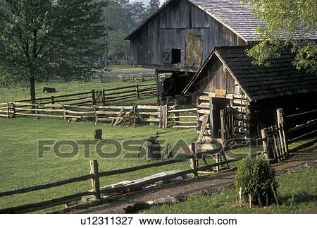 Appalachia, Norris, TN, Tennessee, Barns at the Museum of Appalachia a pioneer mountain village and farm in Norris. View Large Photo Image Stock Photo - Appalachia, Norris, TN, Tennessee, Barns at the Museum of Appalachia a pioneer mountain village and farm in Norris.. Fotosearch