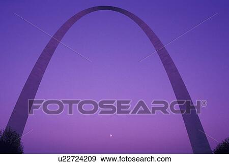 arch, Gateway Arch, St. Louis, MO, Missouri, The full moon rises behind The Gateway Arch, Jefferson National Expansion Memorial, in Saint Louis. Gateway to the West. View Large Photo Image Stock Photo - arch, Gateway Arch, St. Louis, MO, Missouri, The full moon rises behind The Gateway Arch, Jefferson National Expansion Memorial, in Saint Louis. Gateway to the West.. Fotosearch