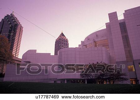 art museum, Atlanta, GA, Georgia, The High Museum of Art in Atlanta. View Large Photo Image Stock Photo - art museum, Atlanta, GA, Georgia, The High Museum of Art in Atlanta.. Fotosearch