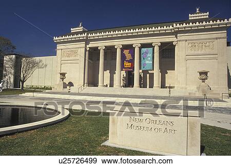 art museum, New Orleans, Louisiana, LA, New Orleans Museum of Art in New Orleans. View Large Photo Image Stock Photo - art museum, New Orleans, Louisiana, LA, New Orleans Museum of Art in New Orleans.. Fotosearch