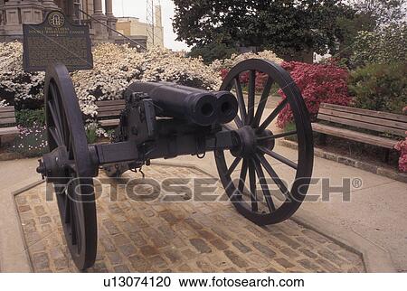 Athens, GA, cannon, Georgia, Double barrelled cannon outside City Hall in Athens in the spring. View Large Photo Image Stock Image - Athens, GA, cannon, Georgia, Double barrelled cannon outside City Hall in Athens in the spring.. Fotosearch