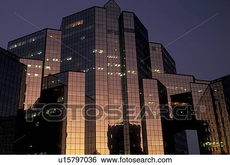 Atlanta, GA, Georgia, The Financial Center at sunset in downtown Atlanta. View Large Photo Image Stock Photograph -  Atlanta, GA, Georgia, The Financial Center at sunset in downtown Atlanta.. Fotosearch