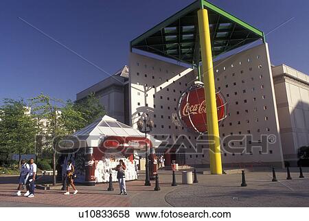 Atlanta, GA, Georgia, World of Coca-Cola Atlanta and Coca-Cola Fountain in downtown Atlanta. View Large Photo Image Stock Photo - Atlanta, GA, Georgia, World of Coca-Cola Atlanta and Coca-Cola Fountain in downtown Atlanta.. Fotosearch