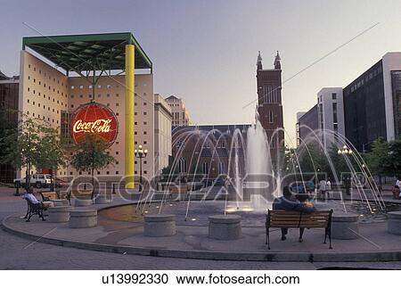 Atlanta, GA, Underground Atlanta, Georgia, Underground Atlanta and World of Coca-Cola in downtown Atlanta. View Large Photo Image Stock Image - Atlanta, GA, Underground Atlanta, Georgia, Underground Atlanta and World of Coca-Cola in downtown Atlanta. . Fotosearch