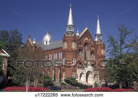 Augusta, GA, Georgia, Sacred Heart Cultural Center (former Catholic Church) in downtown Augusta. View Large Photo Image Stock Photography - Augusta, GA, Georgia, Sacred Heart Cultural Center (former Catholic Church) in downtown Augusta.. Fotosearch
