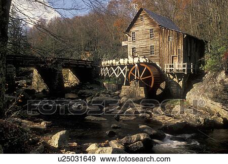 Babcock State Park, grist mill, WV, West Virginia, Glade Creek Grist Mill at Babcock State Park in autumn. View Large Photo Image Stock Photo - Babcock State Park, grist mill, WV, West Virginia, Glade Creek Grist Mill at Babcock State Park in autumn.. Fotosearch