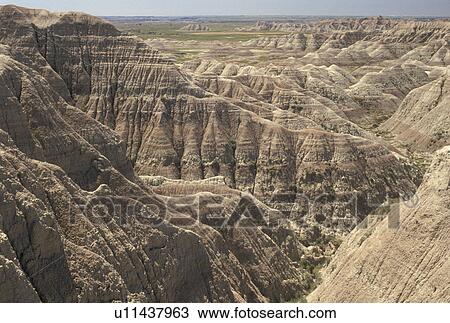 Badlands National Park, SD, South Dakota, Spectacular landscape of rock formations in Badlands Nat'l Park in South Dakota. View Large Photo Image Stock Image - Badlands National Park, SD, South Dakota, Spectacular landscape of rock formations in Badlands Nat'l Park in South Dakota.. Fotosearch
