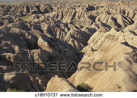 Badlands National Park, SD, South Dakota, Spectacular landscape of rock formations in Badlands Nat'l Park in South Dakota. View Large Photo Image Stock Photo - Badlands National Park, SD, South Dakota, Spectacular landscape of rock formations in Badlands Nat'l Park in South Dakota.. Fotosearch