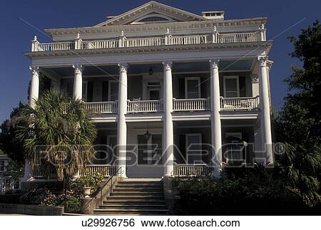 Beaufort, South Carolina, SC, The Anchorage House Restaurant in the Historic District in the town of Beaufort in the spring. View Large Photo Image Stock Photograph - Beaufort, South Carolina, SC, The Anchorage House Restaurant in the Historic District in the town of Beaufort in the spring.. Fotosearch