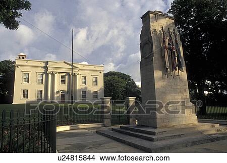 Bermuda, Hamilton, The Cabinet Building and Senate Chamber in the town of Hamilton in Bermuda., View Large Photo Image Picture - Bermuda, Hamilton, The Cabinet Building and Senate Chamber in the town of Hamilton in Bermuda., . Fotosearch