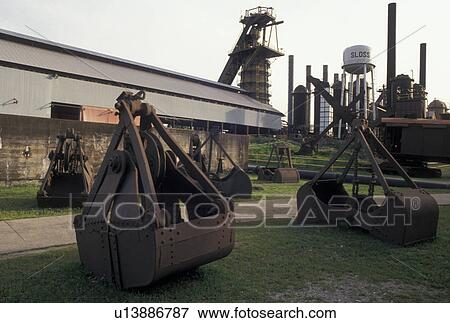 Birmingham, AL, Alabama, Sloss Furnaces National Historical Landmark in Birmingham. View Large Photo Image Stock Photo - Birmingham, AL, Alabama, Sloss Furnaces National Historical Landmark in Birmingham.. Fotosearch