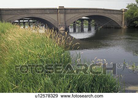 bridge, Mississippi River, Bemidji, MN, Minnesota, First Stone Bridge crosses the Mississippi River in Bemidji. View Large Photo Image Stock Photo - bridge, Mississippi River, Bemidji, MN, Minnesota, First Stone Bridge crosses the Mississippi River in Bemidji.. Fotosearch