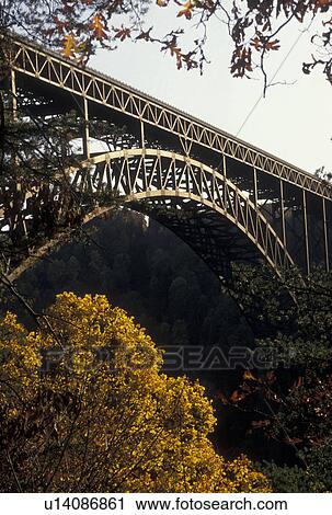 bridge, New River Gorge, WV, fall foliage, West Virginia, New River Gorge Bridge, the world's longest steel-arch span bridge, crosses the New River at the New River Gorge National River in Fayetteville in autumn. View Large Photo Image Stock Image - bridge, New River Gorge, WV, fall foliage, West Virginia, New River Gorge Bridge, the world's longest steel-arch span bridge, crosses the New River at the New River Gorge National River in Fayetteville in autumn.. Fotosearch