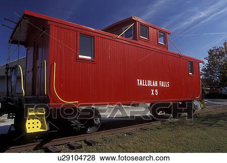 caboose, train, Cornelia, GA, Georgia, Red caboose on the railroad tracks in Cornelia. View Large Photo Image Stock Photo - caboose, train, Cornelia, GA, Georgia, Red caboose on the railroad tracks in Cornelia.. Fotosearch