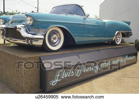 cadillac, Graceland, Elvis, Memphis, TN, Tennessee, Turquoise Cadillac displayed at the Elvis Presley Automobile Museum at Elvis Presley's Graceland in Memphis. View Large Photo Image Stock Photography - cadillac, Graceland, Elvis, Memphis, TN, Tennessee, Turquoise Cadillac displayed at the Elvis Presley Automobile Museum at Elvis Presley's Graceland in Memphis.. Fotosearch