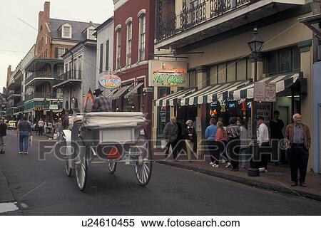 carriage ride, New Orleans, French Quarter, Louisiana, LA, Carriage ride along the street in the French Quarter in New Orleans. View Large Photo Image Stock Photography - carriage ride, New Orleans, French Quarter, Louisiana, LA, Carriage ride along the street in the French Quarter in New Orleans.. Fotosearch