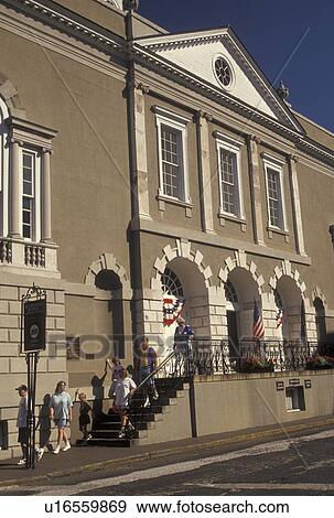 Charleston, South Carolina, SC, The Old Exchange & Provost Dungeon along East Bay Street in Charleston in the spring. View Large Photo Image Stock Photo - Charleston, South Carolina, SC, The Old Exchange & Provost Dungeon along East Bay Street in Charleston in the spring.. Fotosearch