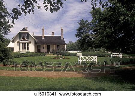 Stock Image -  Charlottetown, P. E. I. Prince Edward Island, Canada, Ardgowan National Historic Site in Charlottetown on Prince Edward Island.. Fotosearch