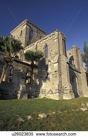 church, Bermuda, St. George's Parish, Unfinished church in St George in Bermuda. View Large Photo Image Stock Photography - church, Bermuda, St. George's Parish, Unfinished church in St George in Bermuda.. Fotosearch