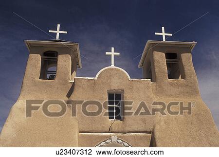church, San Francisco De Asis, Taos, mission, NM, New Mexico, San Francisco De Asis a mission church that exemplifies Franciscan Old World architecture in Taos. View Large Photo Image Stock Image - church, San Francisco De Asis, Taos, mission, NM, New Mexico, San Francisco De Asis a mission church that exemplifies Franciscan Old World architecture in Taos.. Fotosearch