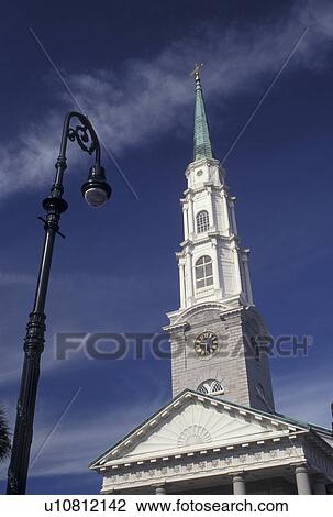 church, Savannah, GA, Georgia, Church of Scotland, Independent Presbyterian Church in Savannah. View Large Photo Image Stock Image - church, Savannah, GA, Georgia, Church of Scotland, Independent Presbyterian Church in Savannah. . Fotosearch