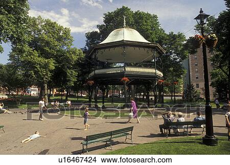 city park, New Brunswick, Saint John, NB, Canada, King's Square in downtown St. John in New Brunswick. View Large Photo Image Picture - city park, New Brunswick, Saint John, NB, Canada, King's Square in downtown St. John in New Brunswick.. Fotosearch