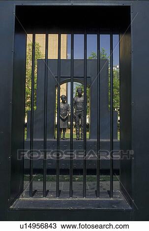 Stock Image -  civil rights, Birmingham, AL, Alabama, Civil Rights Monument at the Civil Rights Park in Kelly Ingram Park in downtown Birmingham.. Fotosearch