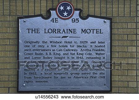 civil rights, Memphis, TN, MLK, Tennessee, The Lorraine Motel plaque outside theNational Civil Rights Museum where Martin Luther King Jr. was assassinated April 4, 1968 in Memphis. View Large Photo Image Stock Image - civil rights, Memphis, TN, MLK, Tennessee, The Lorraine Motel plaque outside theNational Civil Rights Museum where Martin Luther King Jr. was assassinated April 4, 1968 in Memphis.. Fotosearch