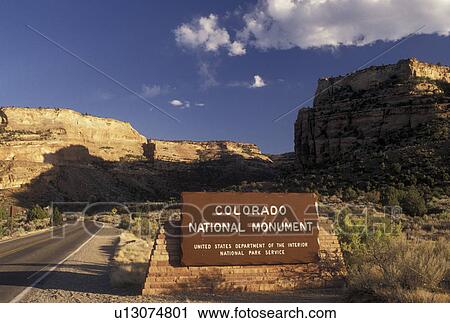 Colorado National Monument, CO, Colorado, West Entrance to Colorado Nat'l Monument in Colorado. View Large Photo Image Stock Image - Colorado National Monument, CO, Colorado, West Entrance to Colorado Nat'l Monument in Colorado.. Fotosearch
