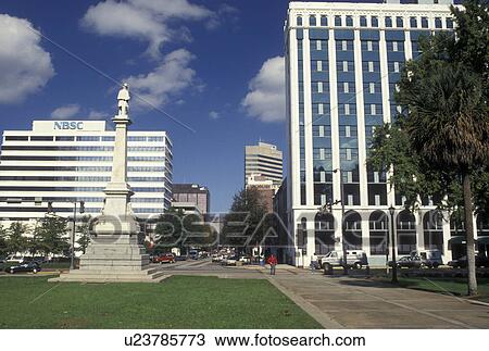 Stock Image -  Columbia, SC, South Carolina, Downtown Columbia.. Fotosearch