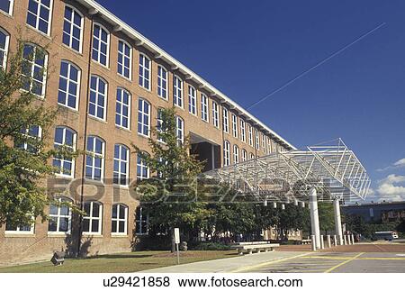 Stock Photo -  Columbia, SC, South Carolina, South Carolina State Museum is in the former Columbia Mills building in Columbia.. Fotosearch