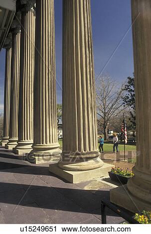 columns, Vicksburg, Mississippi, MS, Large columns outside The Old Courthouse Museum a Greek Revival building in downtown Vicksburg in the spring. View Large Photo Image Stock Image - columns, Vicksburg, Mississippi, MS, Large columns outside The Old Courthouse Museum a Greek Revival building in downtown Vicksburg in the spring.. Fotosearch
