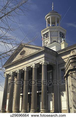 courthouse, Vicksburg, Mississippi, MS, The Old Courthouse Museum a Greek Revival building in downtown Vicksburg in the spring. View Large Photo Image Picture - courthouse, Vicksburg, Mississippi, MS, The Old Courthouse Museum a Greek Revival building in downtown Vicksburg in the spring.. Fotosearch