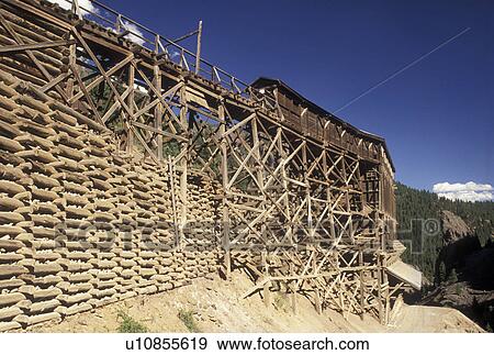 Creede, CO, Colorado, Remains of Bachelor Silver Mine near the town of Creede. View Large Photo Image Stock Photo - Creede, CO, Colorado, Remains of Bachelor Silver Mine near the town of Creede.. Fotosearch