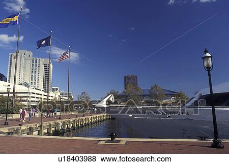 cruise, waterfront, Hampton Roads, Norfolk, VA, Virginia, Spirit of Norfolk Cruise Ship docked along Elizabeth River at Waterside in downtown Norfolk. View Large Photo Image Stock Photo - cruise, waterfront, Hampton Roads, Norfolk, VA, Virginia, Spirit of Norfolk Cruise Ship docked along Elizabeth River at Waterside in downtown Norfolk.. Fotosearch