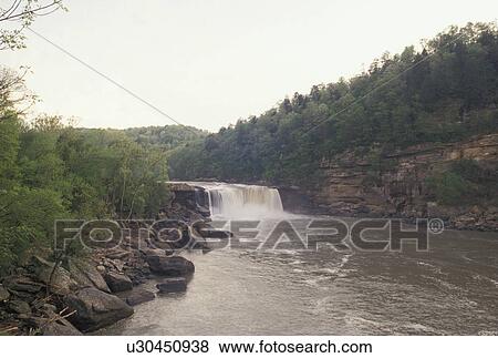 Cumberland Falls, Corbin, KY, Kentucky, Cumberland River at Cumberland Falls State Resort Park in Corbin. View Large Photo Image Stock Photo -  Cumberland Falls, Corbin, KY, Kentucky, Cumberland River at Cumberland Falls State Resort Park in Corbin.. Fotosearch