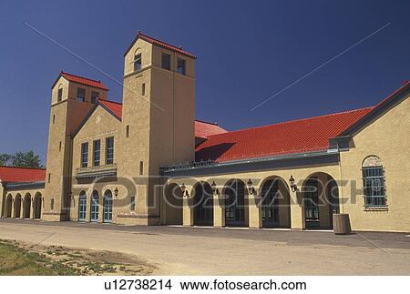 Picture -  Denver, CO, Colorado, City Park Pavilion at City Park in Denver.. Fotosearch
