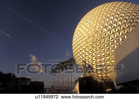 Disney World, Orlando, FL, Epcot, Lake Buena Vista, Florida, Spaceship Earth in Epcot Center at Walt Disney World in Lake Buena Vista. View Large Photo Image Stock Image - Disney World, Orlando, FL, Epcot, Lake Buena Vista, Florida, Spaceship Earth in Epcot Center at Walt Disney World in Lake Buena Vista. . Fotosearch