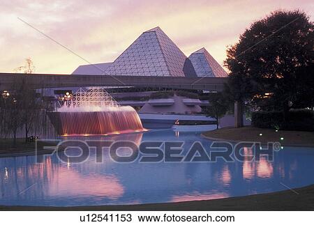 Disney World, Orlando, FL, Epcot, Lake Buena Vista, Florida, Fountain outside the Journey into the Imagination by Kodak at Epcot Center in Walt Disney World in Lake Buena Vista. View Large Photo Image Stock Image - Disney World, Orlando, FL, Epcot, Lake Buena Vista, Florida, Fountain outside the Journey into the Imagination by Kodak at Epcot Center in Walt Disney World in Lake Buena Vista. . Fotosearch