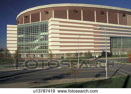 Stock Photo -  dome, stadium, Atlanta, GA, Georgia, The Georgia Dome football stadium in Atlanta.. Fotosearch