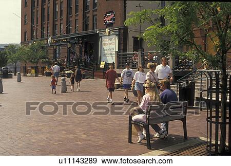 Duluth, Lake Superior, MN, Minnesota, Dewitt-Seitz Marketplace on the pedestrian street in Canal Park in Duluth. View Large Photo Image Stock Photo - Duluth, Lake Superior, MN, Minnesota, Dewitt-Seitz Marketplace on the pedestrian street in Canal Park in Duluth.. Fotosearch