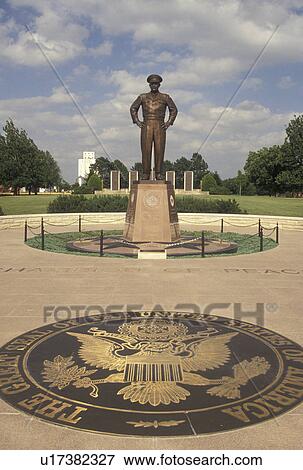 Dwight D. Eisenhower, Abilene, KS, Kansas, Statue of Dwight D. Eisenhower at the Eisenhower Center in Abilene. View Large Photo Image Stock Photo - Dwight D. Eisenhower, Abilene, KS, Kansas, Statue of Dwight D. Eisenhower at the Eisenhower Center in Abilene.. Fotosearch