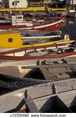 fishing boats, Gaspe Peninsula, Quebec, Canada, St. Lawrence River, Fishing boats docked in the harbor of L'Anse-au-Griffon on the Gaspe Peninsula on the Gulf of St. Lawrence in Quebec. View Large Photo Image Stock Image - fishing boats, Gaspe Peninsula, Quebec, Canada, St. Lawrence River, Fishing boats docked in the harbor of L'Anse-au-Griffon on the Gaspe Peninsula on the Gulf of St. Lawrence in Quebec.. Fotosearch