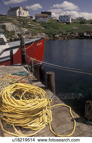 fishing village, Peggy's Cove, fishing boats, Nova Scotia, NS, Canada, Atlantic Ocean, Scenic view of the fishing village of Peggy's Cove in Nova Scotia. View Large Photo Image Picture - fishing village, Peggy's Cove, fishing boats, Nova Scotia, NS, Canada, Atlantic Ocean, Scenic view of the fishing village of Peggy's Cove in Nova Scotia. . Fotosearch