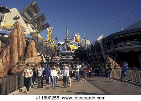 FL, Disney World, Orlando, Tomorrowland, Florida, Magic Kingdom, Lake Buena Vista, Tomorrowland in the Magic Kingdom at Walt Disney World in Lake Buena Vista. View Large Photo Image Stock Photography - FL, Disney World, Orlando, Tomorrowland, Florida, Magic Kingdom, Lake Buena Vista, Tomorrowland in the Magic Kingdom at Walt Disney World in Lake Buena Vista. . Fotosearch