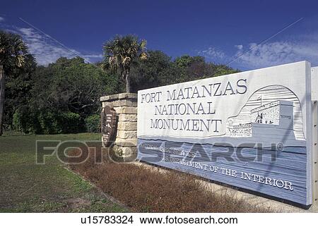 FL, Florida, Entrance to Fort Matanzas National Monument, View Large Photo Image Picture - FL, Florida, Entrance to Fort Matanzas National Monument, . Fotosearch