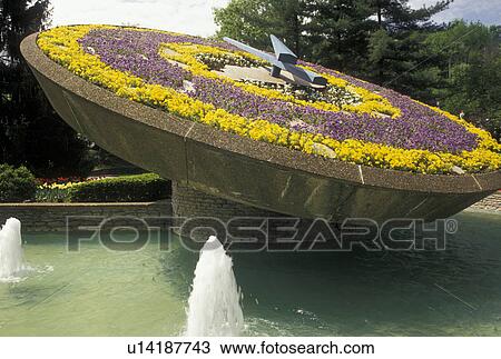 floral clock, Frankfort, KY, Kentucky, Kentucky's Floral Clock on the grounds of the State Capitol in Frankfort in the spring. View Large Photo Image Stock Image - floral clock, Frankfort, KY, Kentucky, Kentucky's Floral Clock on the grounds of the State Capitol in Frankfort in the spring.. Fotosearch