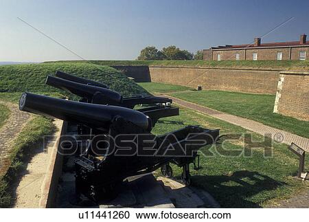 fort, Baltimore, MD, Maryland, Cannons displayed on the ramparts at Fort McHenry National Monument and Historic Shrine in Baltimore. View Large Photo Image Stock Image - fort, Baltimore, MD, Maryland, Cannons displayed on the ramparts at Fort McHenry National Monument and Historic Shrine in Baltimore.. Fotosearch