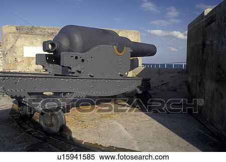 fort, Bermuda, St. George's Parish, Cannon on the ramparts of Fort St. Catherine overlooking the Atlantic Ocean in St George in Bermuda. View Large Photo Image Stock Photography - fort, Bermuda, St. George's Parish, Cannon on the ramparts of Fort St. Catherine overlooking the Atlantic Ocean in St George in Bermuda.. Fotosearch
