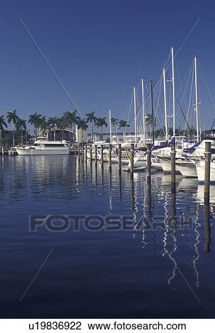 Fort Myers, FL, Gulf of Mexico, marina, Florida, Boats docked at a marina at City Yacht Basin in Fort Myers. View Large Photo Image Stock Image - Fort Myers, FL, Gulf of Mexico, marina, Florida, Boats docked at a marina at City Yacht Basin in Fort Myers.. Fotosearch
